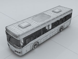 transportation bus 35582 3D 模型