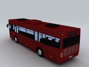 transportation bus 35582 3D 模型