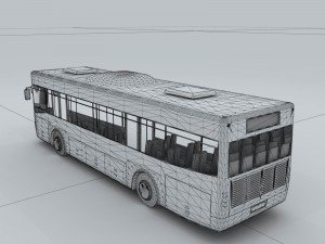 transportation bus 35582 3D 模型