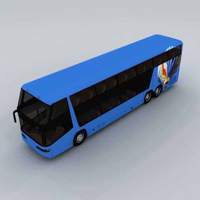 transportation bus 36212 3D Model .c4d .max .obj .3ds .fbx .stl .blend 