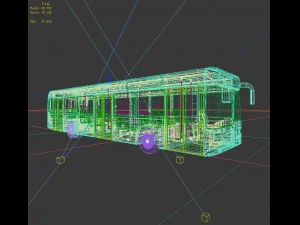 transportation bus 36213 3D Model