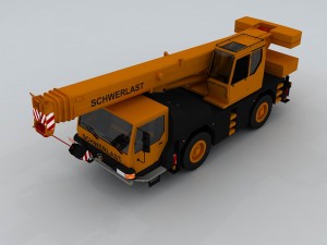 transportation crane 89360 3D Model