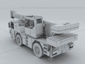 transportation crane 89360 3Dモデル