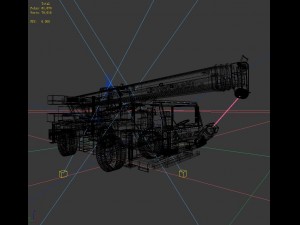transportation crane 89360 3Dモデル