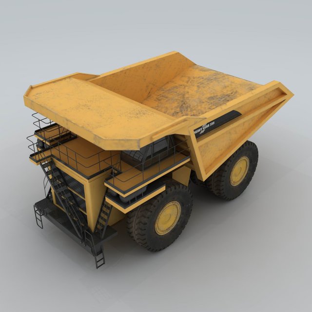 transportation dumpers 534 Model 3D .c4d .max .obj .3ds .fbx .stl .blend 