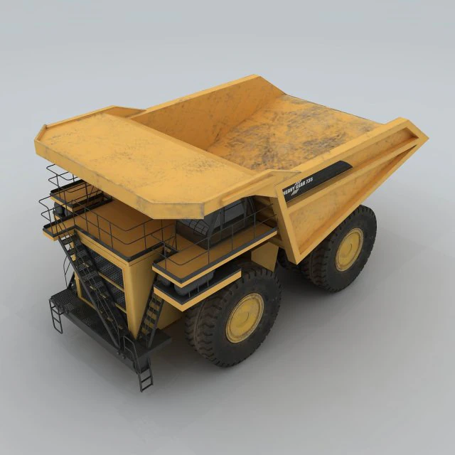 transportation dumpers 534 3D Model .c4d .max .obj .3ds .fbx .stl .blend