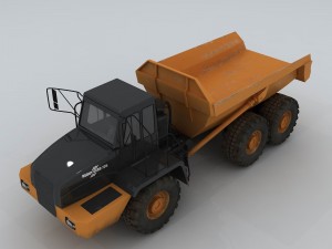 transportation engineering dumpers 343 3D Model