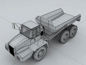 transportation engineering dumpers 343 3D Model