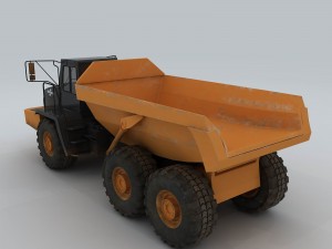 transportation engineering dumpers 343 3D Model