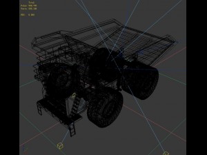 transportation engineering dumpers 343 3D Model