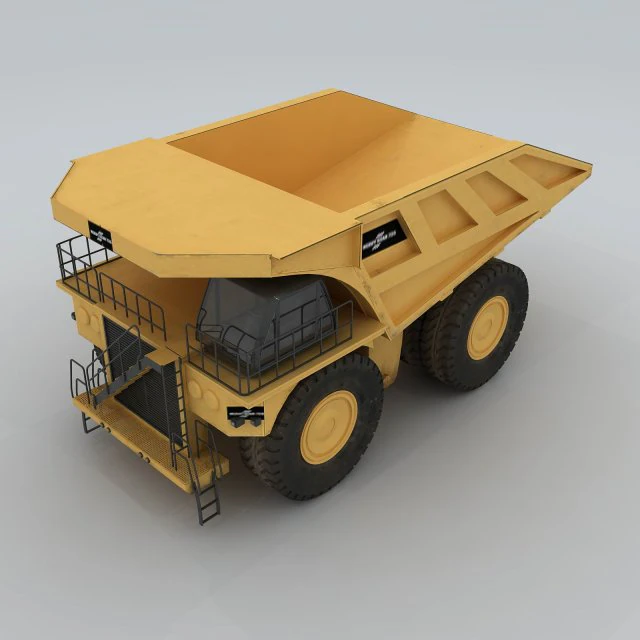 transportation engineering dumpers 2331 3D Model .c4d .max .obj .3ds .fbx .stl .blend