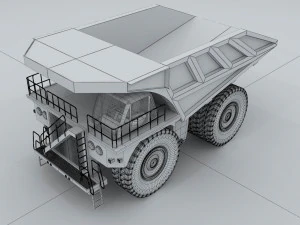 transportation engineering dumpers 2331 3D Model