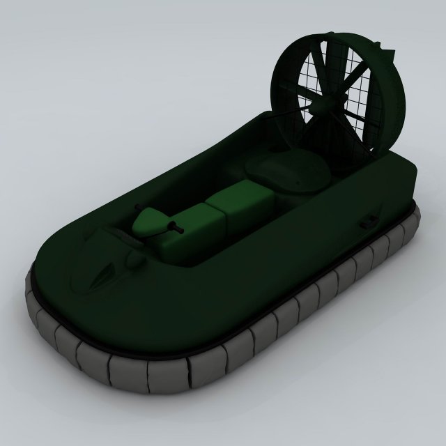 transportation motorboat 1 3D 模型 .c4d .max .obj .3ds .fbx .stl .blend 