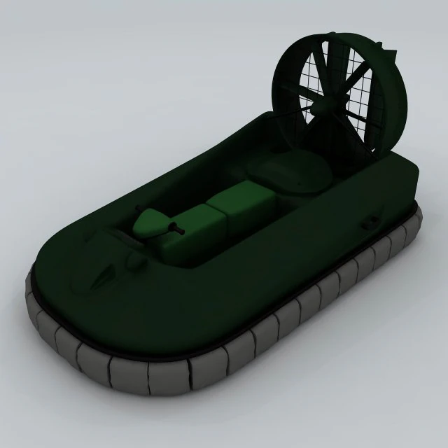 transportation motorboat 1 3D Model .c4d .max .obj .3ds .fbx .stl .blend