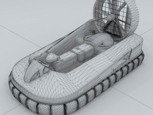 transportation motorboat 1 3D 模型