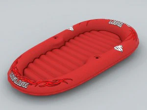 transportation motorboat 231 3D Model