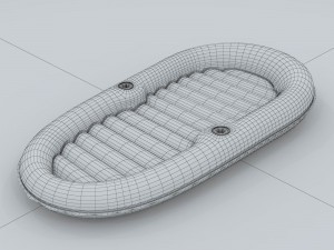 transportation motorboat 231 3D Model