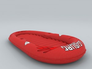 transportation motorboat 231 3D Model