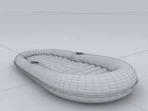 transportation motorboat 231 3D Model