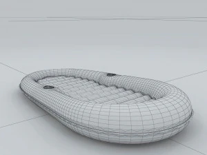 transportation motorboat 231 3D Model