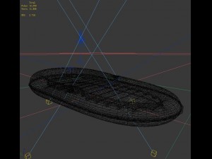 transportation motorboat 231 3D Model