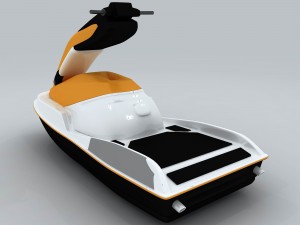 transportation motorboat 15099 3D Model