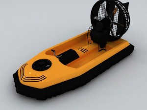 transportation motorboat 59113 3D Model