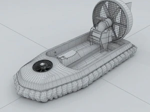 transportation motorboat 59113 3D Model