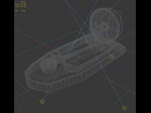 transportation motorboat 59113 3D 模型
