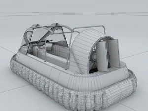 transportation motorboat d1515 3D Model