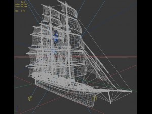 transportation sailing 34988 3D Модель