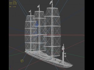transportation sailing 35311 3D 模型