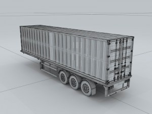 transportation tipper d1276 Modello 3D