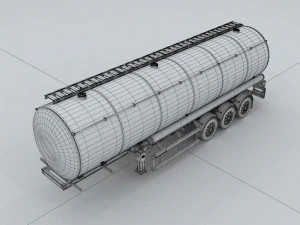 transportation tipper d1288 3D Model