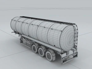 transportation tipper d1288 3D Model