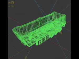 transportation tipper d1288 3D Model