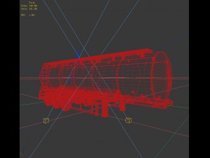 transportation tipper d1288 3Dモデル