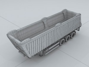 transportation tipper d1289 Modello 3D