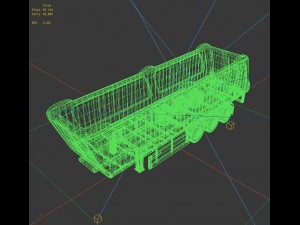 transportation tipper d1289 Modello 3D