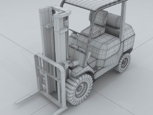 transportation truck 3D Model