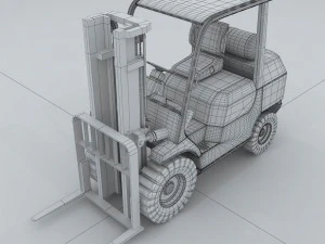 transportation truck 3D Model