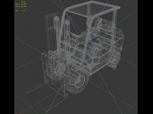 transportation truck 3D Model