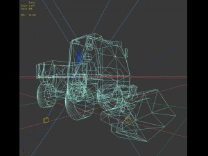 transportation truck 03 3D Model
