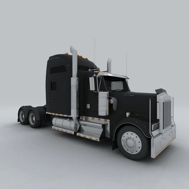 transportation truck 35000 3D Model .c4d .max .obj .3ds .fbx .stl .blend 