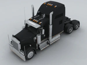 transportation truck 35000 3D Model