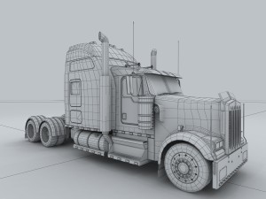 transportation truck 35000 3D Модель