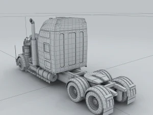 transportation truck 35000 3D Model