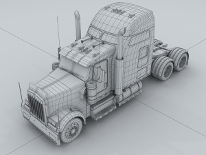 transportation truck 35000 3D Модель
