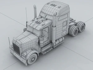 transportation truck 35000 3D Model