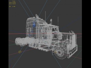 transportation truck 35000 3D Модель